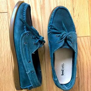 Madewell Bed Stu Leather boat shoes